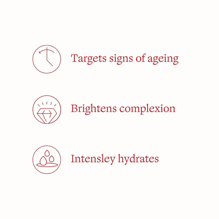 Vitamin C Ceramide Night Cream benefits - targets signs of ageing, brightens complexion and intensely hydrates.