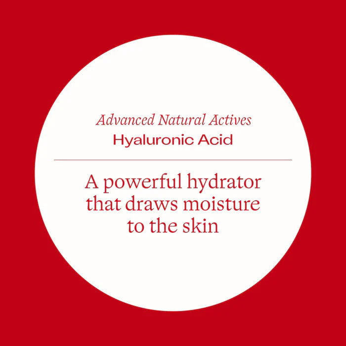 Very Gentle Moisturising Cream advanced natural active Hyaluronic Acid, a powerful hydrator that draws moisture to the skin.