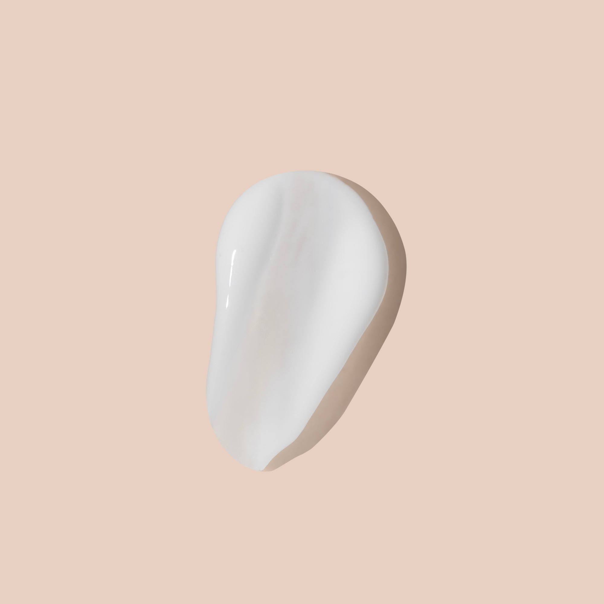 Hyaluronic Acid+ Water Cream swatch on a beige background.