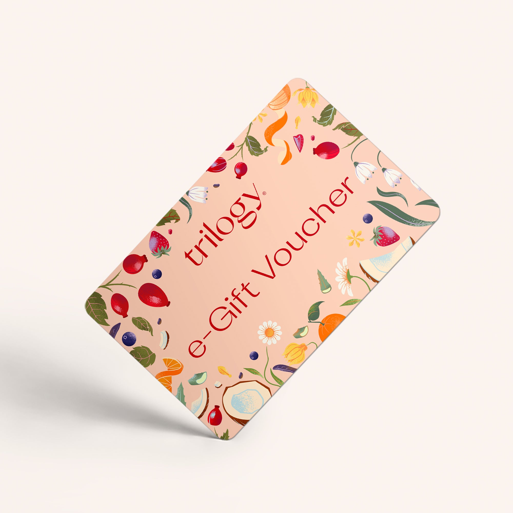 Trilogy Skincare e-gift voucher - choose your own amount to gift.