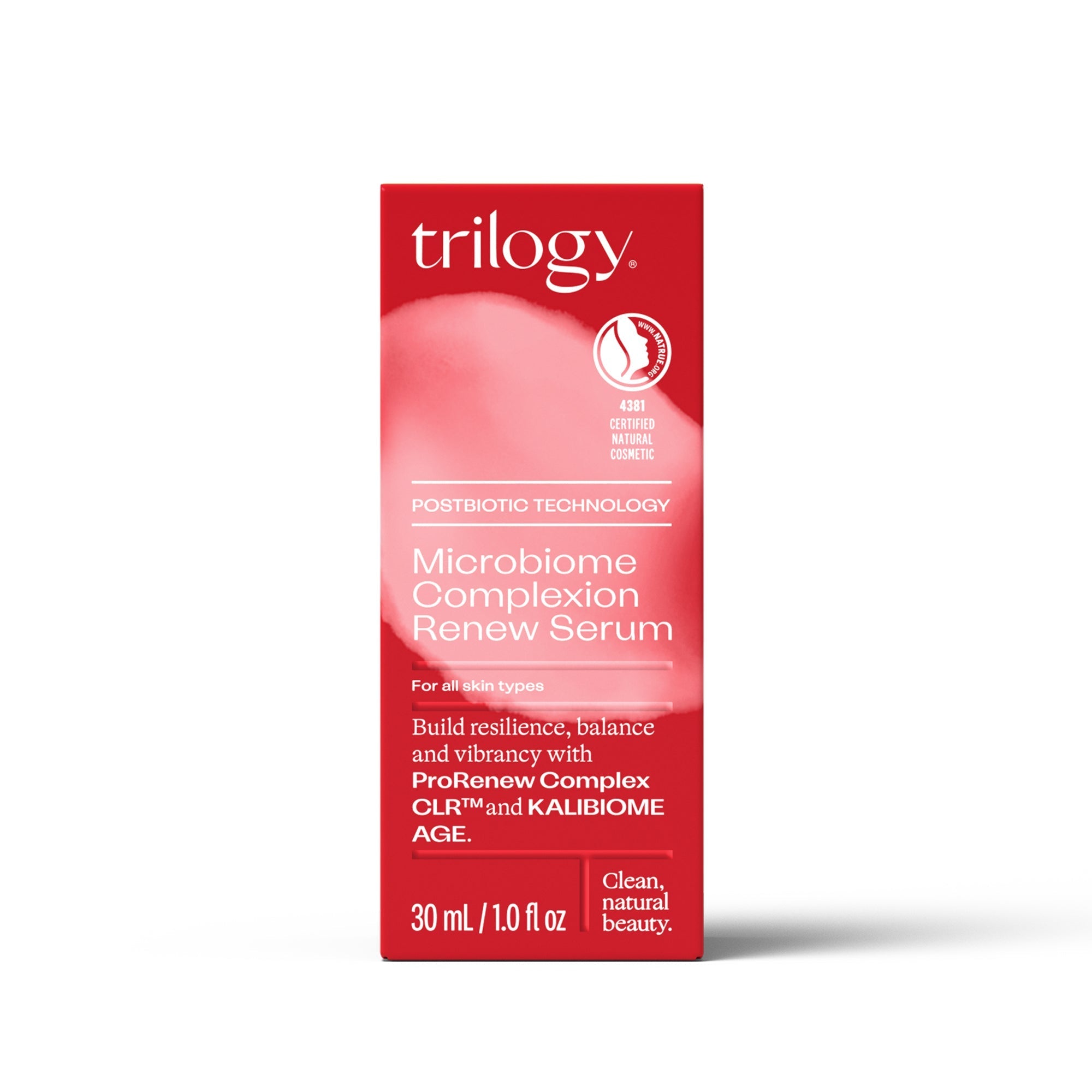 Microbiome Complexion Renew Serum in packaging.