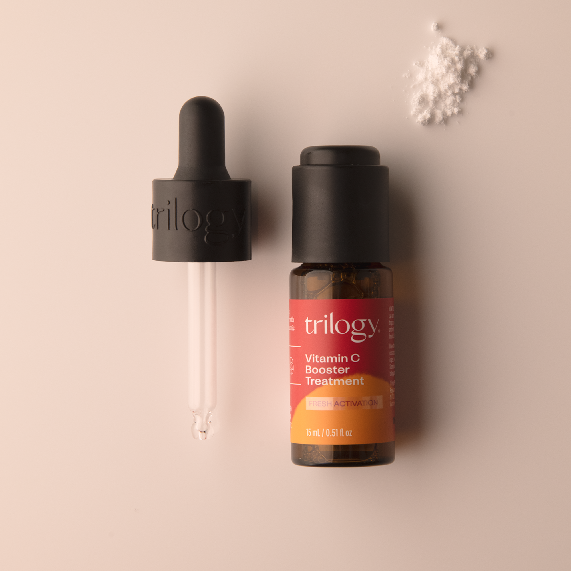Trilogy Skincare Vitamin C Booster Treatment a two week intense brightening treatment for brighter skin.
