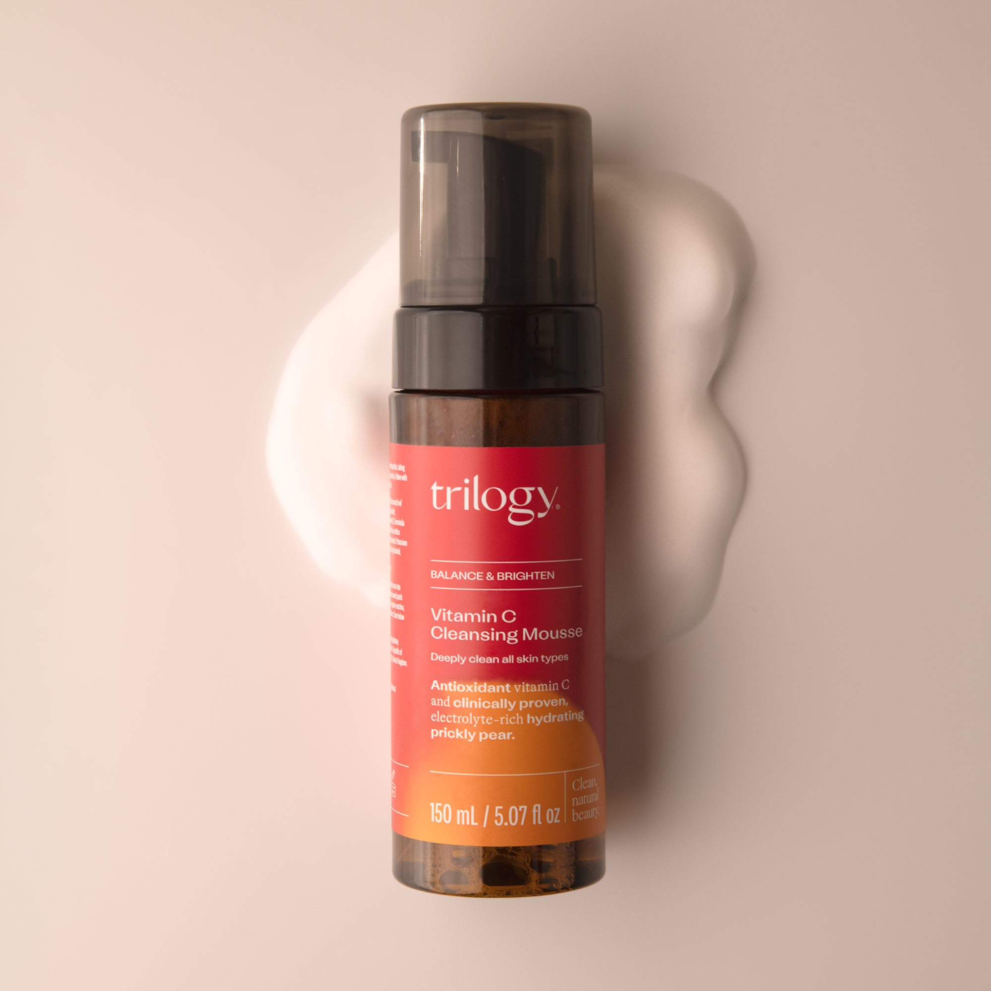 Trilogy Skincare Vitamin C Cleansing Mousse 150ml