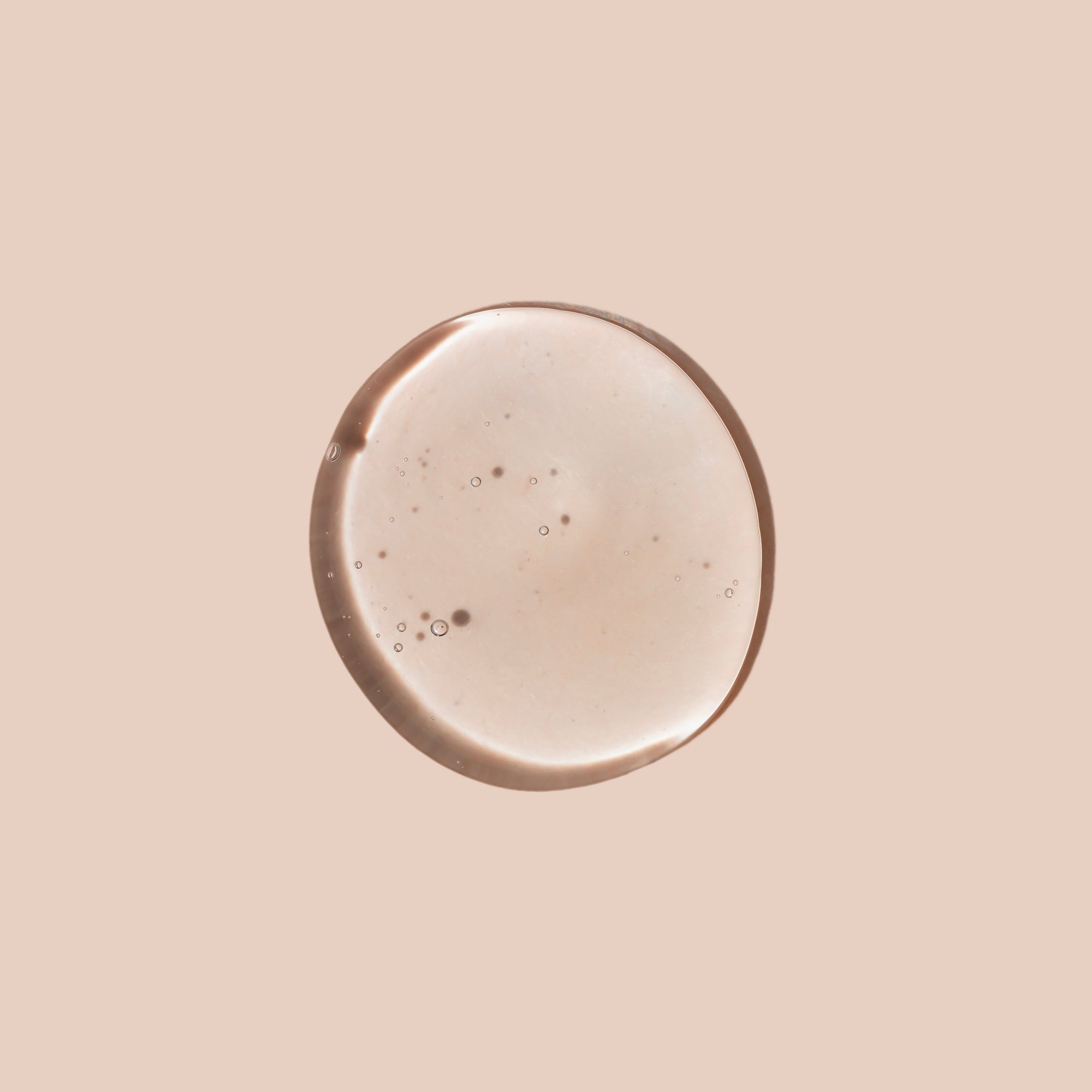 Hyaluronic Acid+ Water Cream swatch on beige background.