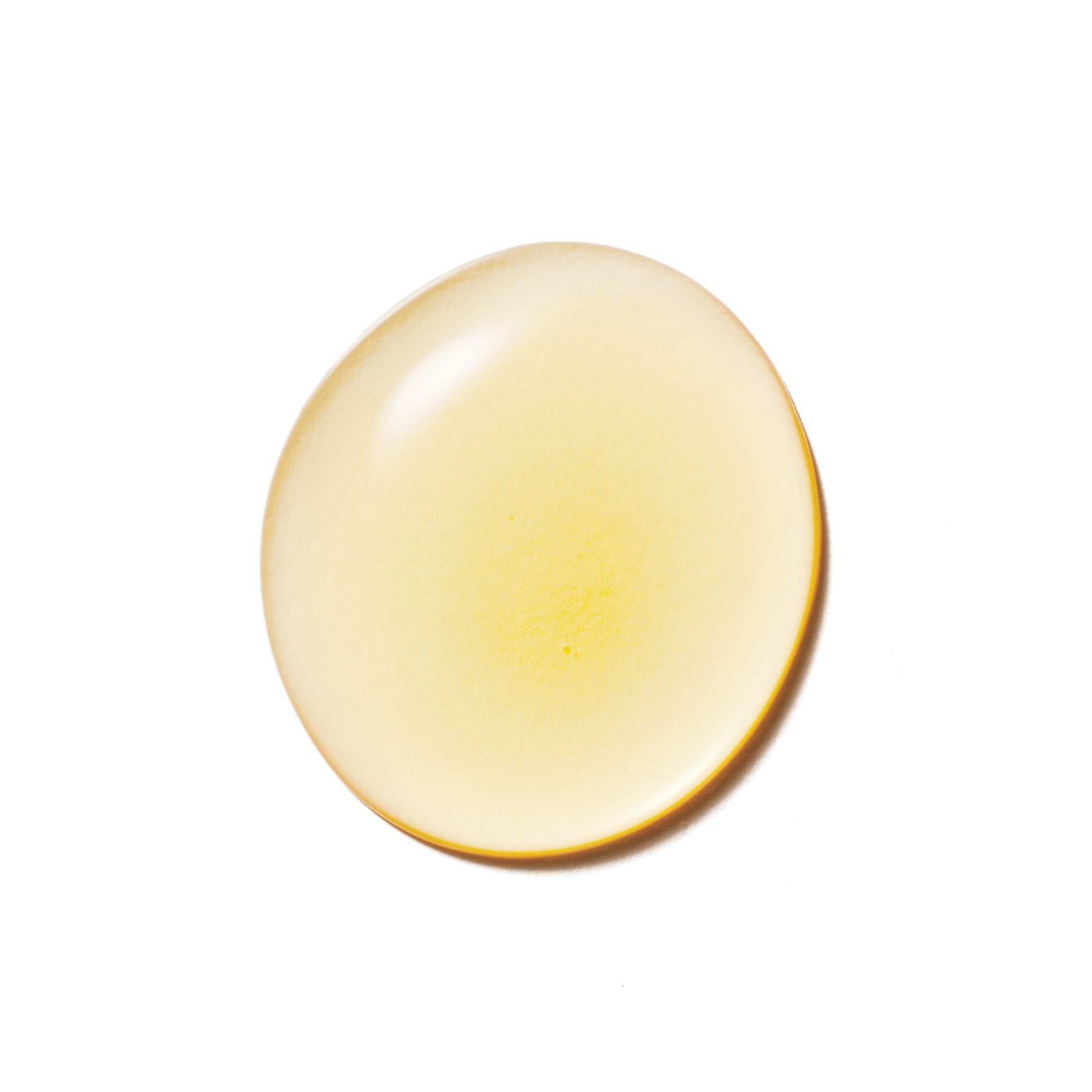Certified Organic Rosehip Oil 10mL swatch on white background.