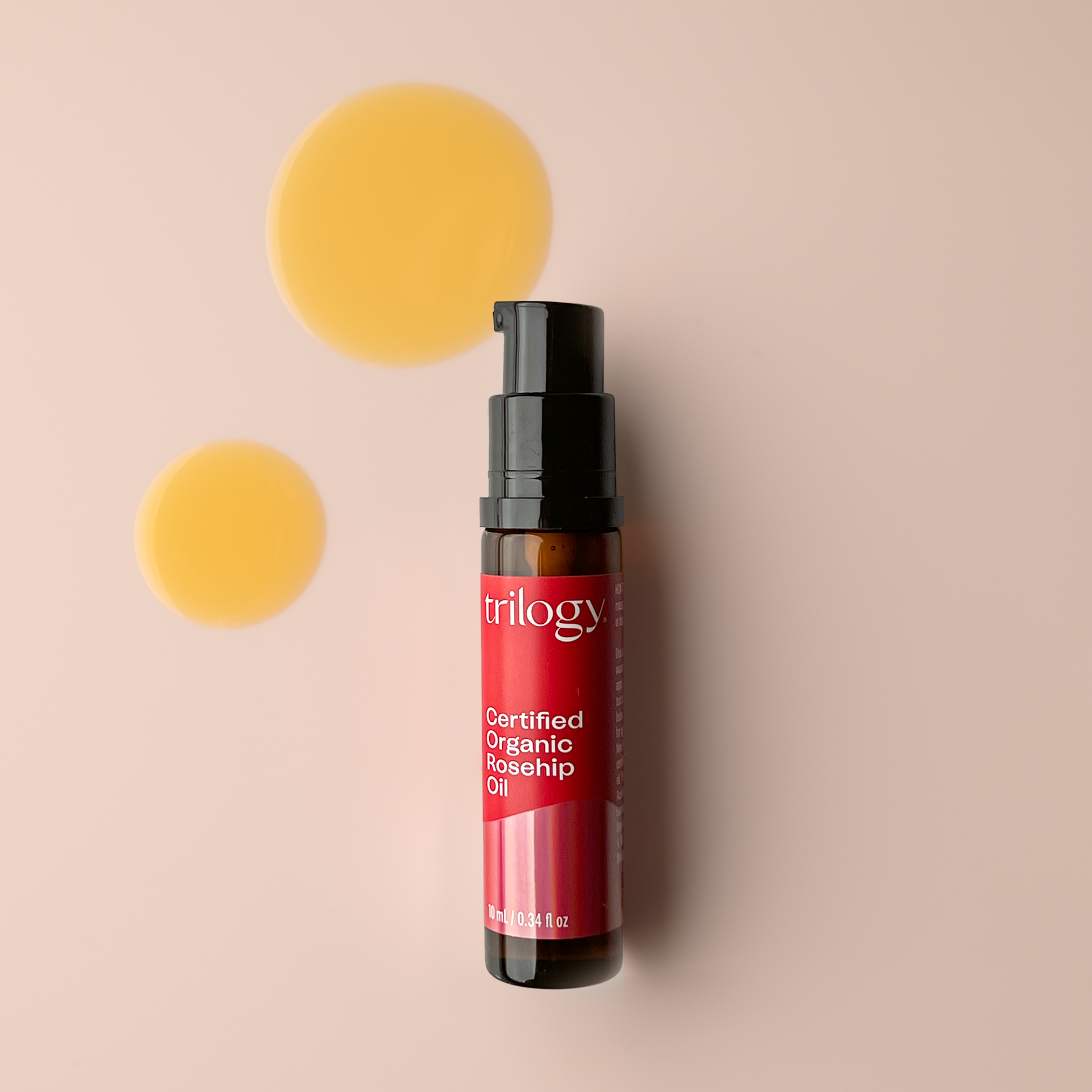 Certified Organic Rosehip Oil,  10mL
