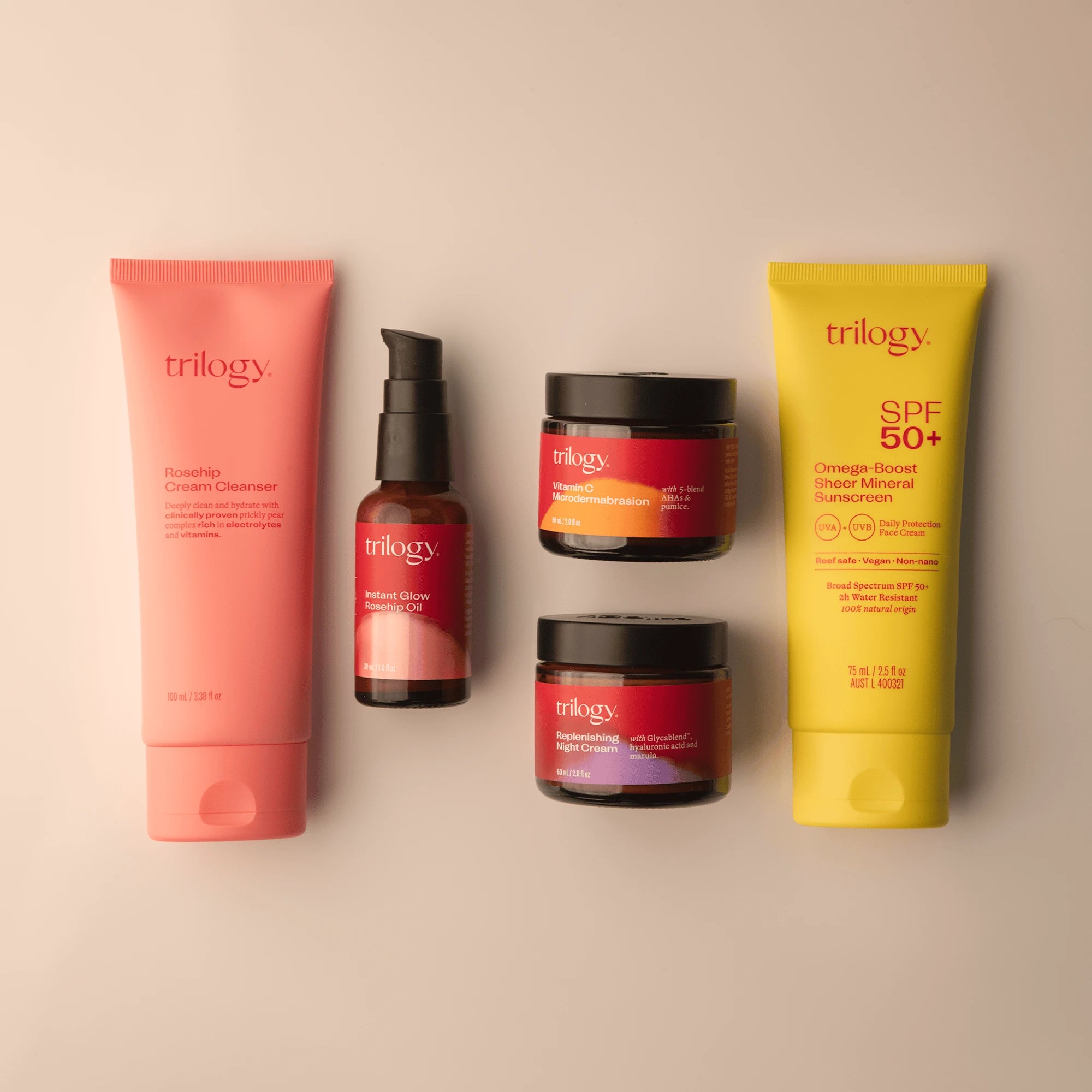 Woman applying skincare