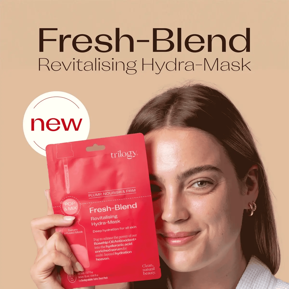 Fresh-Blend Revitalising Hydra-Mask - 3 Pack