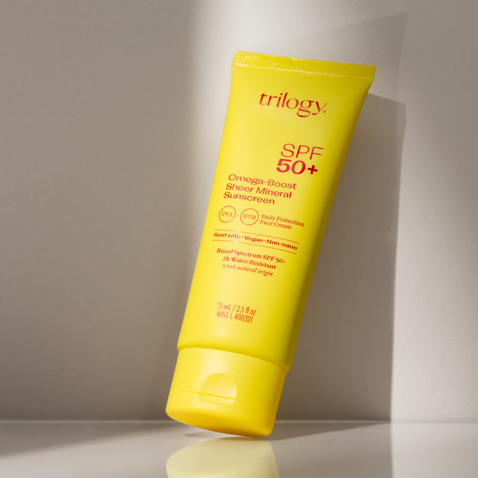 SPF 50+ Omega-Boost Sheer Mineral Sunscreen