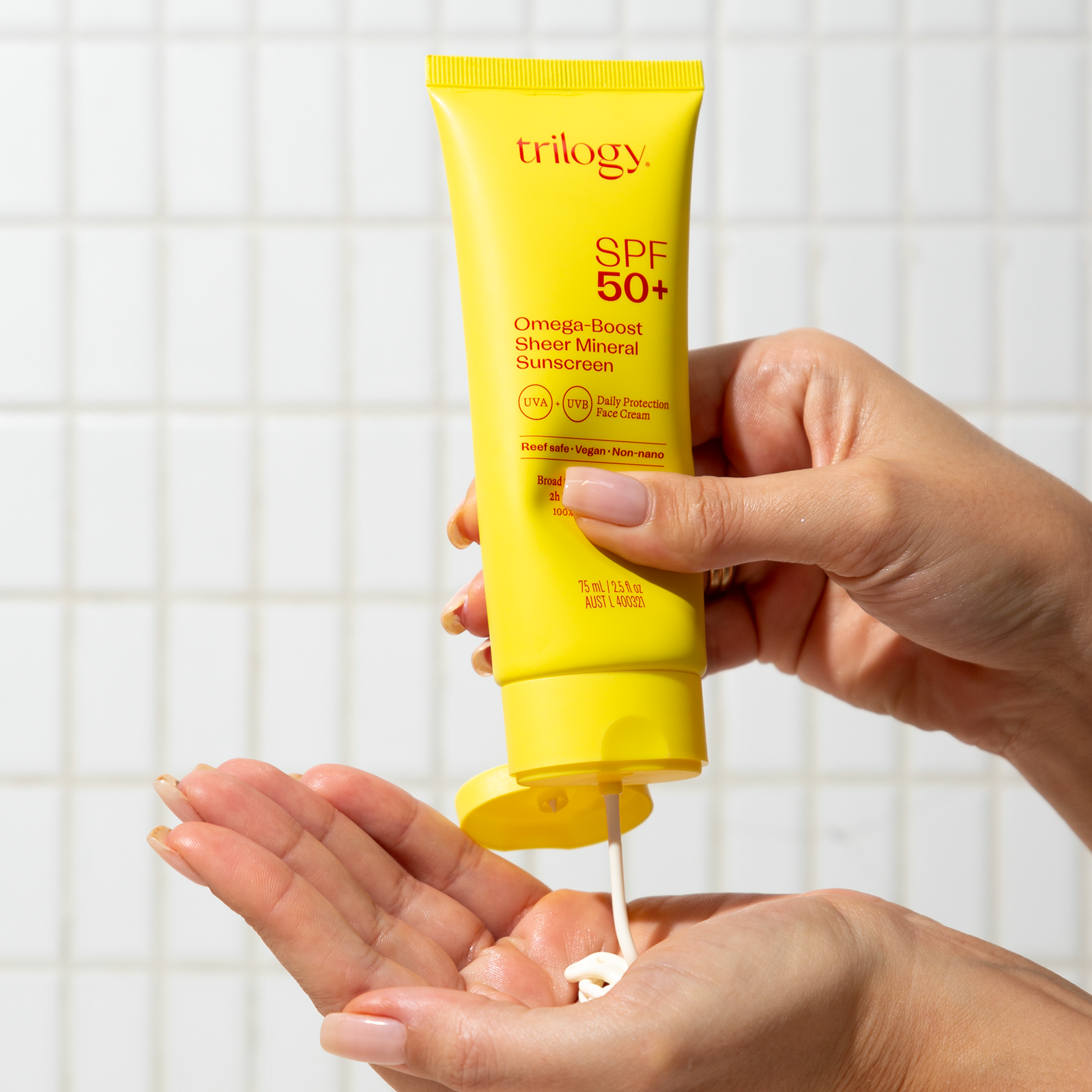 SPF 50+ Omega-Boost Sheer Mineral Sunscreen