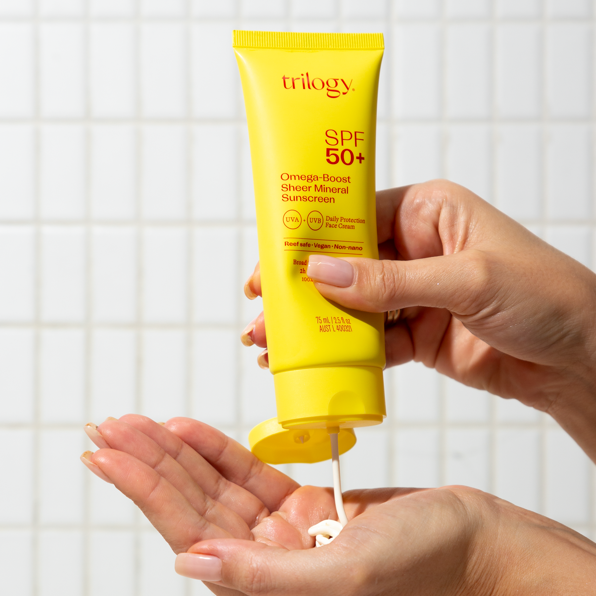 SPF 50+ Omega-Boost Sheer Mineral Sunscreen