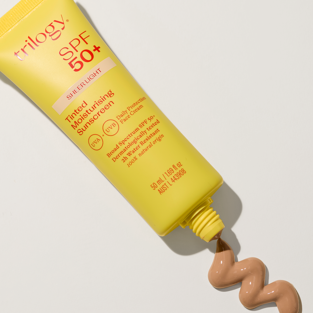 SPF 50+ Sheer Tinted Moisturising Sunscreen