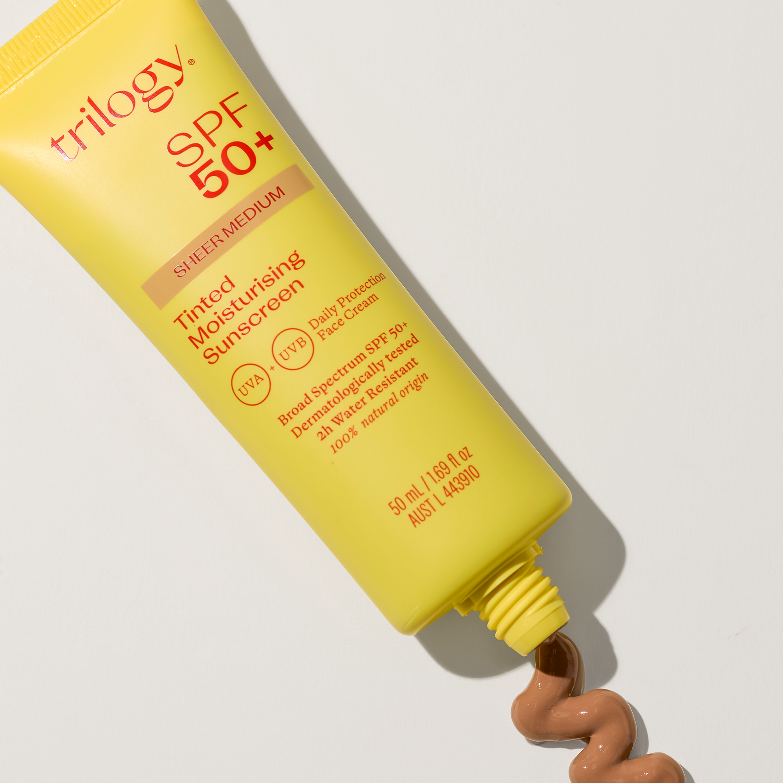 SPF 50+ Sheer Tinted Moisturising Sunscreen