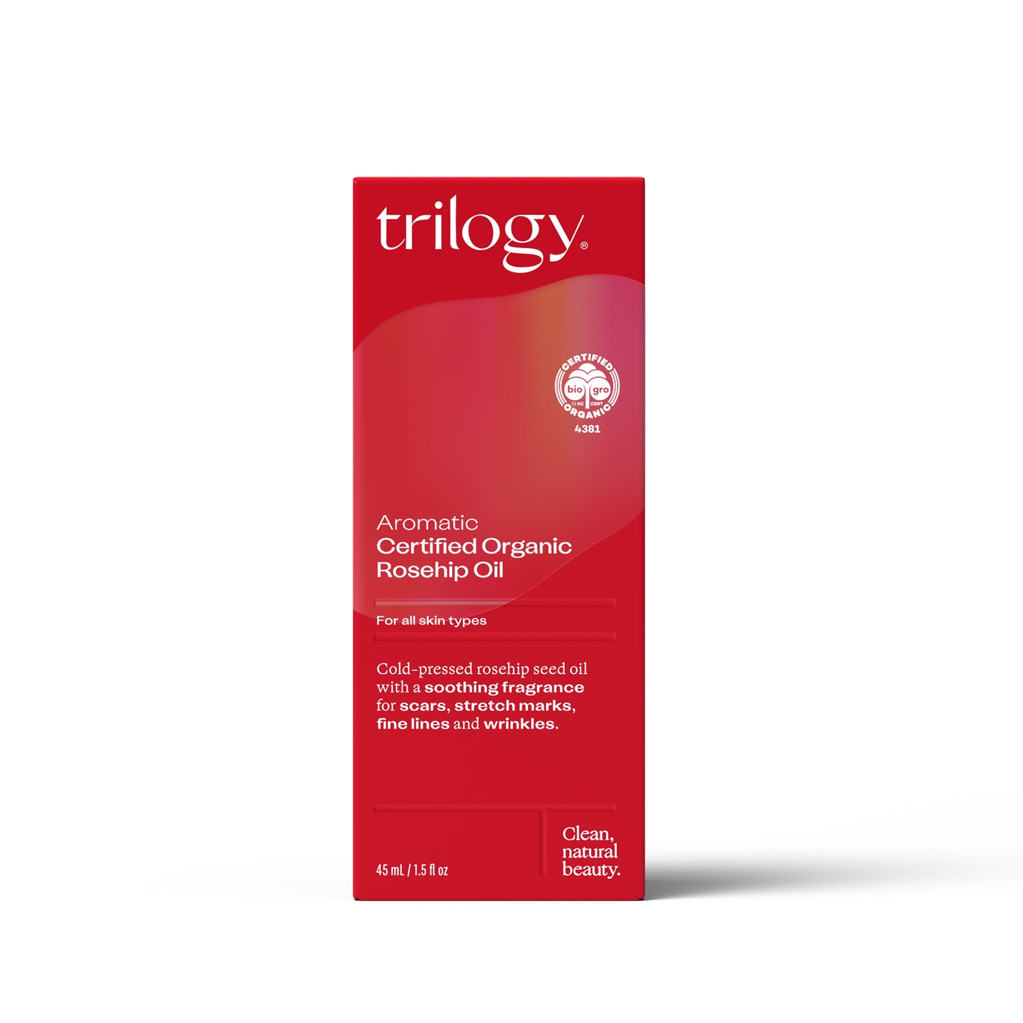 Aromatic Certified Organic Rosehip Oil, 45mL
